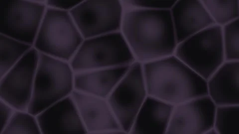 Dark geometric pattern with shapes resembling cells or Stock Footage 340329156