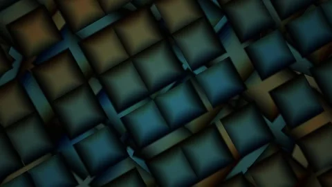 Dark geometric pattern with squares and rectangles. Stock Footage 335509743