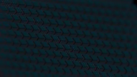 Dark Geometric Pattern with Subtle Pink Dots.. Illustrazione stock