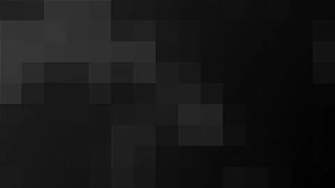 Dark geometric pixelated background creating abstract design Video stock 306239535