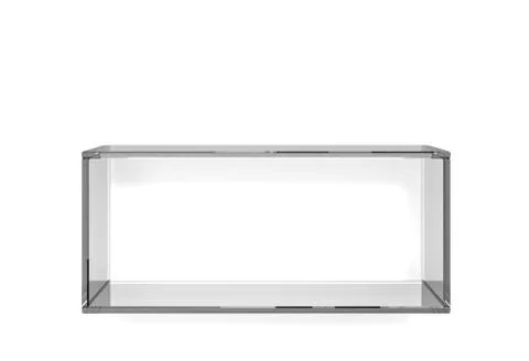 Dark glass shelf Stock Illustration