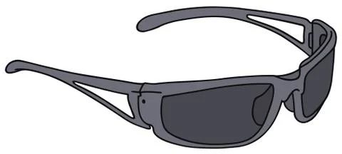 Dark glasses Stock Illustration