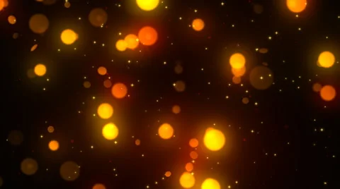 Dark Glow Bokeh Light Fall 2 Stock Footage 52309458