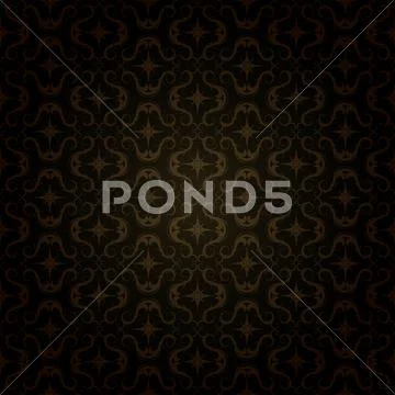 Dark gold pattern 스톡 일러스트