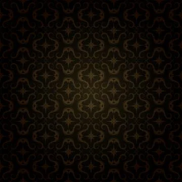 Dark gold pattern Illustrazione stock