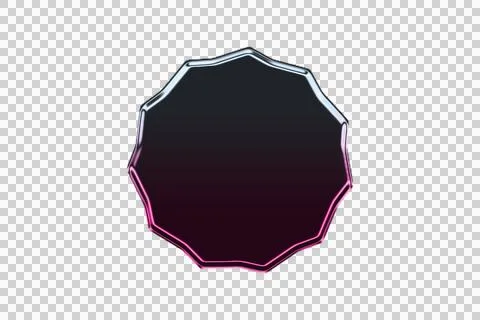 Dark gradient abstract background with wavy lines and geometric shapes Stock Illustration