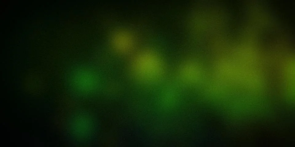 Dark gradient background blending green and yellow hues, creating a soft, d.. Stock Illustration