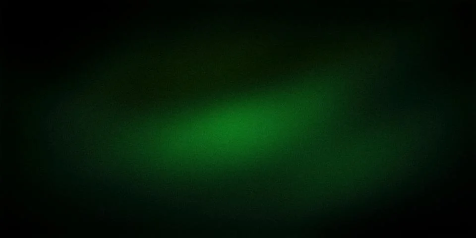 Dark gradient background featuring deep green hues transitioning smoothly. .. Stock Illustration