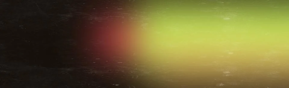 Dark gradient background with soft glowing green and red light texture over.. Stock Illustration
