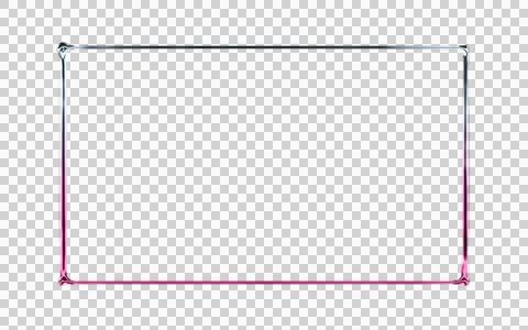 Dark gradient background with thin pink border frame transparent background Stock Illustration