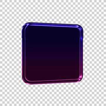 Dark gradient background with thin purple border and subtle texture transparent Stockillustratie