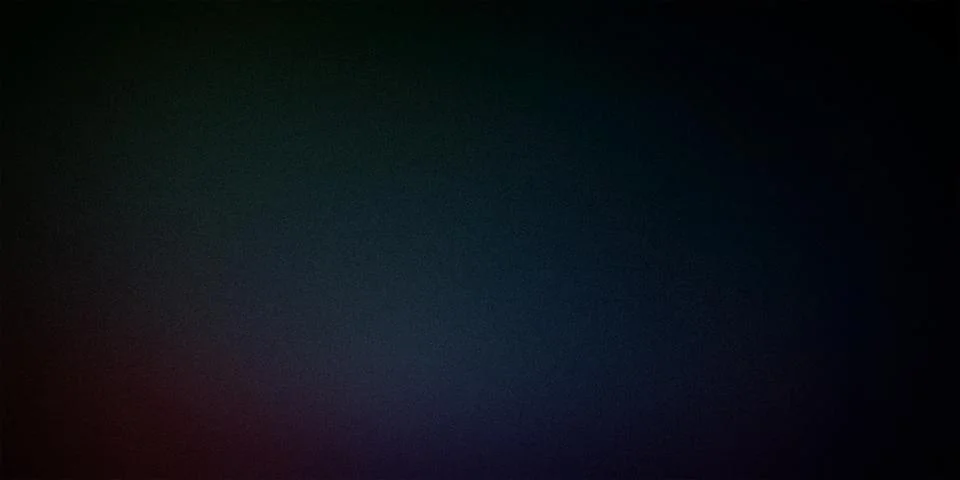 Dark gradient background transitioning from deep green to blue and hints of.. Illustrazione stock