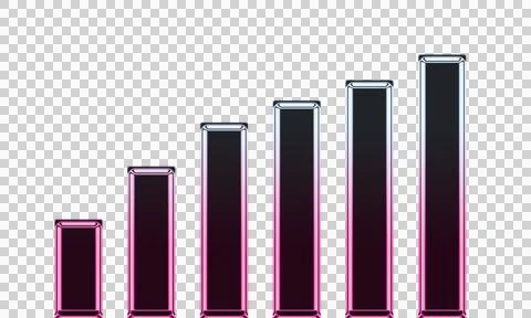 Dark gradient background with vertical neon light streaks in purple and pink Stock Illustration