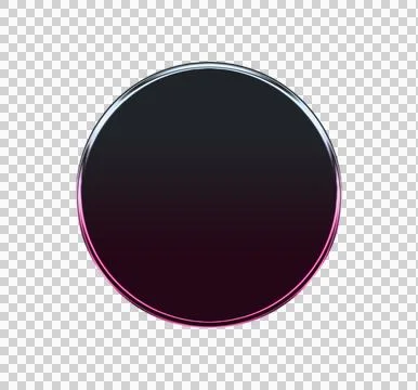 Dark gradient concentric circles with purple glow and white highlights Stock Illustration