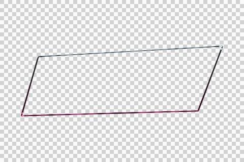 Dark gradient frame with thin white lines and magenta border transparent 库存插图