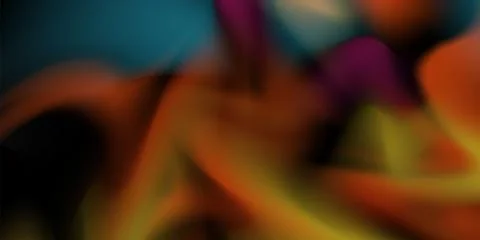 Dark gradient. Multi-colored smoke effect. Northern Lights. Unusual abstrac.. Stock Illustration