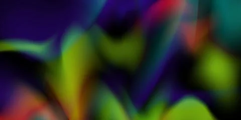 Dark gradient. Multi-colored smoke effect. Northern Lights. Unusual abstrac.. Stock Illustration