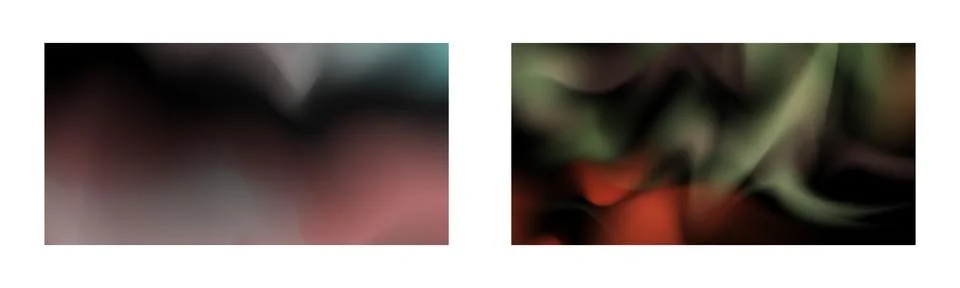 Dark gradient. Multi-colored smoke effect. Northern lights. Unusual abstrac.. Stock Illustration