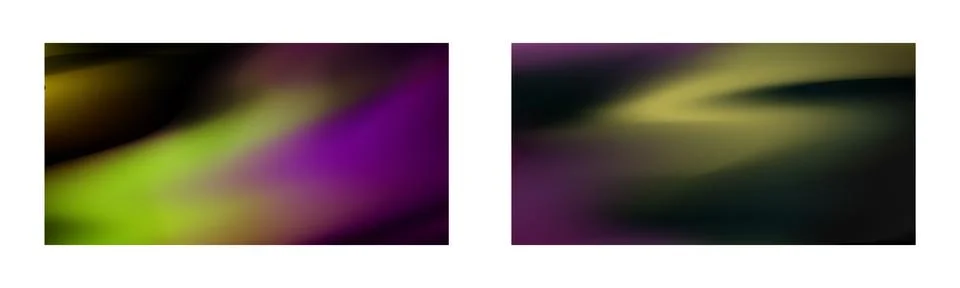 Dark gradient. Multi-colored smoke effect. Northern lights. Unusual abstrac.. Stock Illustration