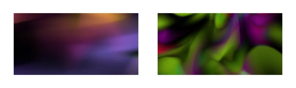 Dark gradient. Multi-colored smoke effect. Northern lights. Unusual abstrac.. Stock Illustration