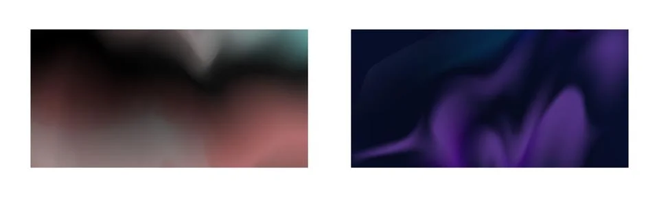 Dark gradient. Multi-colored smoke effect. Northern lights. Unusual abstrac.. Stock Illustration