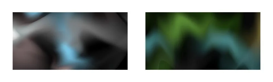 Dark gradient. Multi-colored smoke effect. Northern lights. Unusual abstrac.. Stock Illustration