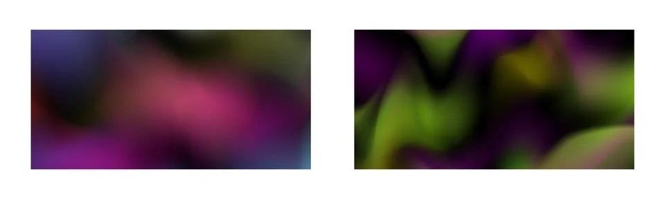 Dark gradient. Multi-colored smoke effect. Northern lights. Unusual abstrac.. Stock Illustration