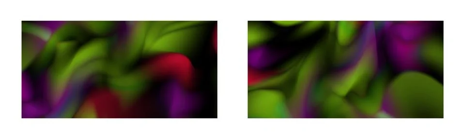 Dark gradient. Multi-colored smoke effect. Northern lights. Unusual abstrac.. Stock Illustration