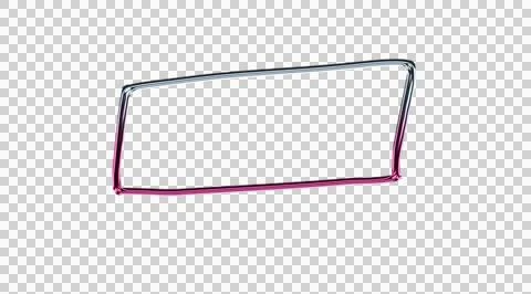 Dark gradient smartphone mockup with pink border and reflection effect イラスト素材