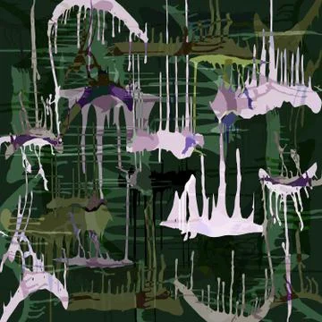 Dark graffiti on a black background vector illustration Stock Illustration