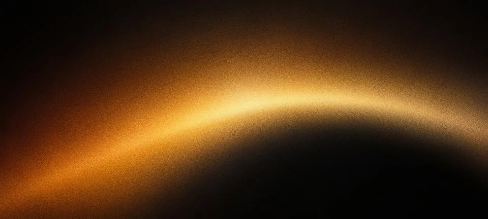 Dark grainy background with light curve Illustrazione stock