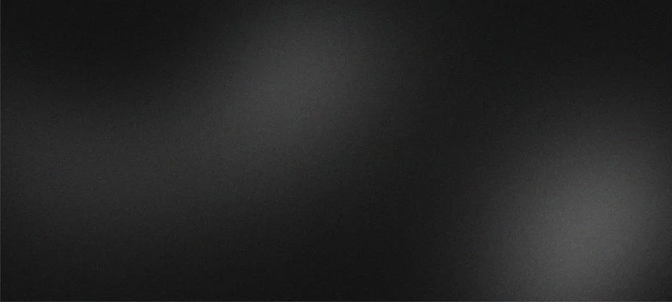 Dark Grainy Gradient Background with Cinematic Digital Noise Texture Stock Illustration