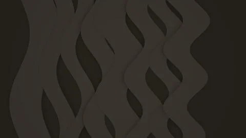 Dark Gray Abstract Wavy Lines Background Illustration