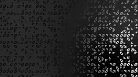 Dark gray and black geometric triangle background Stock Footage 330167658