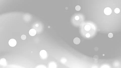 Dark Gray background features white blurry circles light bokeh effect 스톡 일러스트