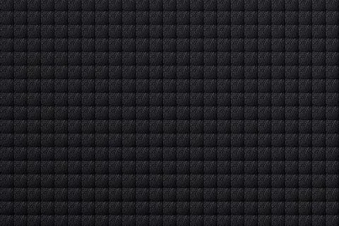 Dark gray background made of small squares 3d rendering Stock Illustration