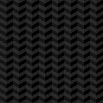 Dark Gray Chevron Pattern. Neutral Seamless Herringbone Wallpaper Background. Stock Illustration