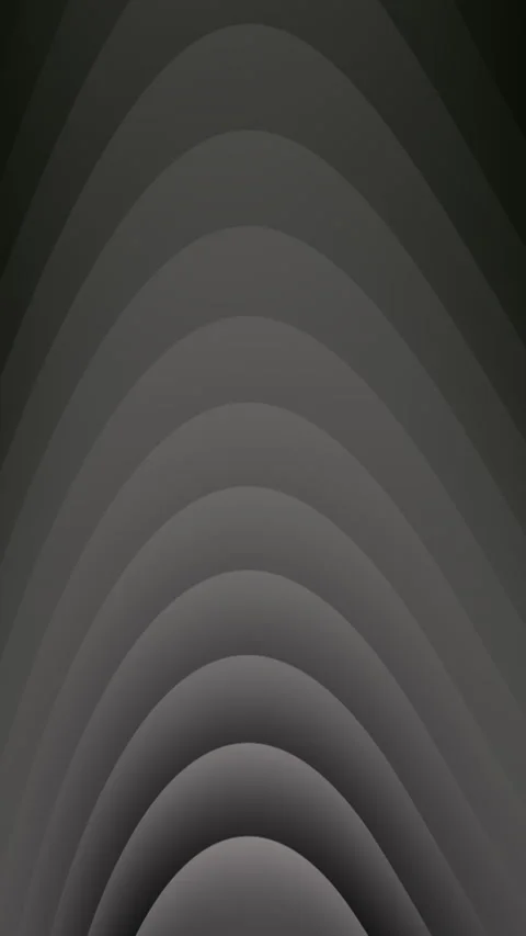 Dark gray concentric arcs form a gradient background. 스톡 동영상 298025333