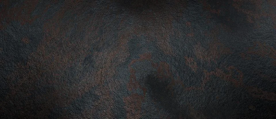 Dark Gray Copper Brown Stone Texture Grunge Industrial Aesthetic Retro Back.. Illustration