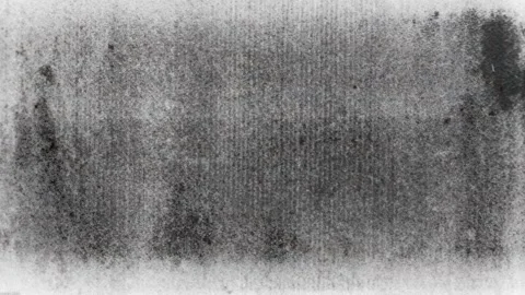 Dark Gray Distressed Texture with Fine Grain, Soft Vignette and Rough Wear Stock-Footage 327923310