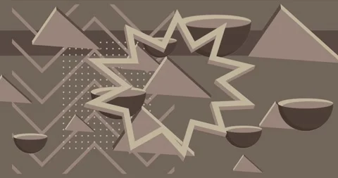 Dark Gray Geometric busy elements background animation Stock Footage 242739064