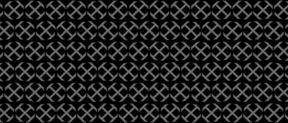 Dark gray geometric grid background. Pattern with squares. Modern dark abstract  Stock Illustration