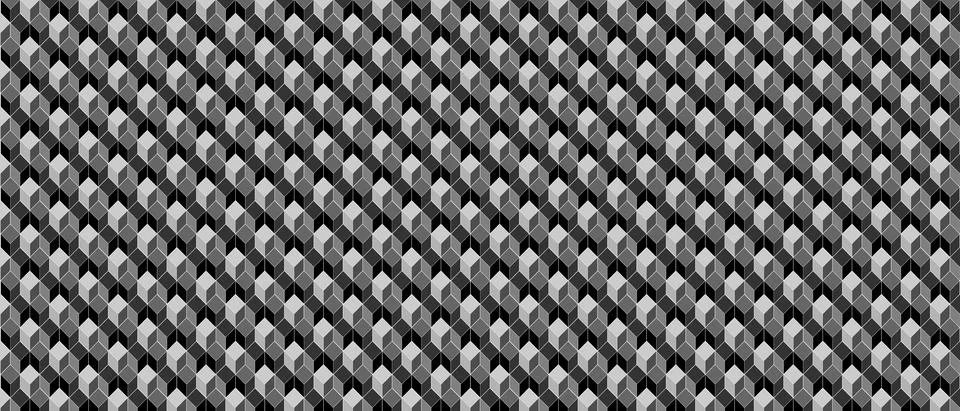 Dark gray geometric grid background. Pattern with squares. Modern dark abstract  Stock Illustration