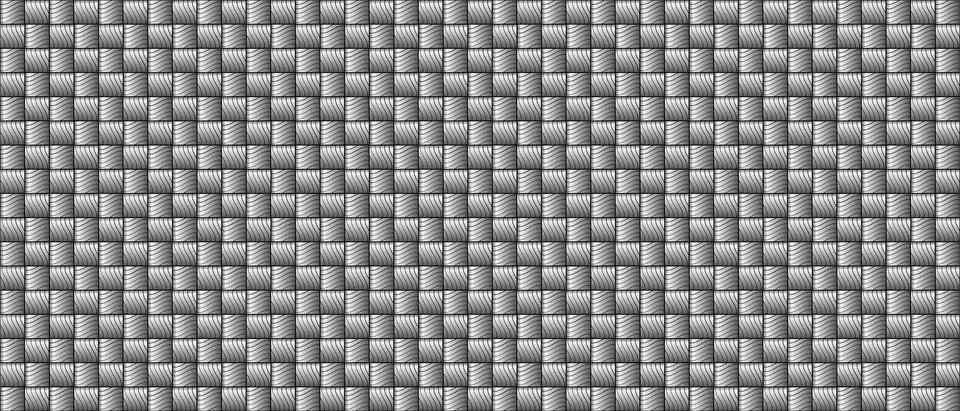 Dark gray geometric pattern with squares background. Modern dark abstract vector Illustrazione stock
