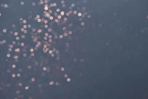 Dark gray grunge background texture with bokeh. Film overlay effect Stock Photos