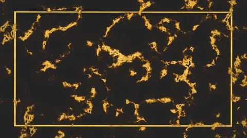 Dark gray marble top table and gold copper texture luxury style background 写真素材