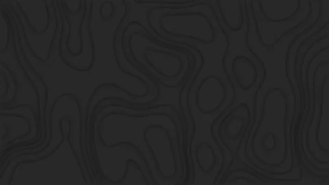 Dark gray motion design modern flowing changing landscape with contour lines Stock Footage 160862888