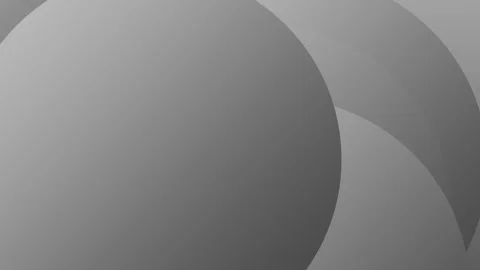 Dark gray moving circle abstract animation Stock Footage 324835765