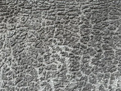Dark Gray Rough Texture Background with Cracked Abstract Surface Pattern Stock Photos