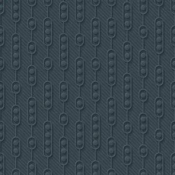Dark gray seamless pattern. Abstract 3d tileable wallpaper background. Stockillustratie